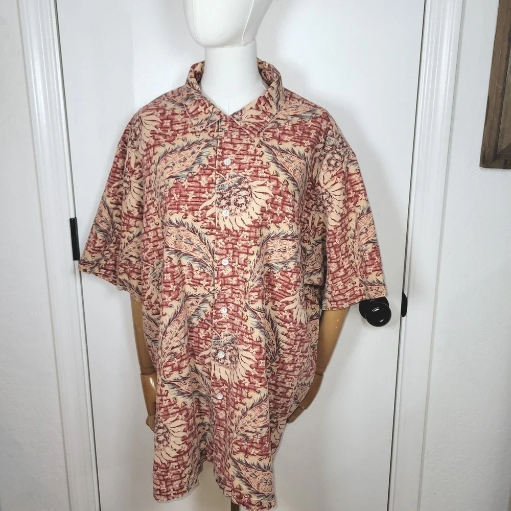 Polo by Polo Ralph Lauren Vintage Camp Resort Vacation Button Up Size XXL
